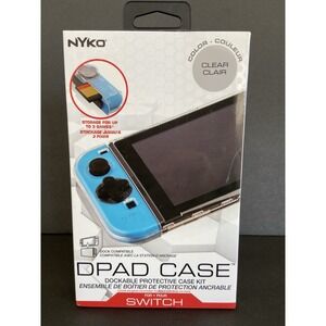 Dpad Case For Switch  Clear Dockable Protective Case Kit New